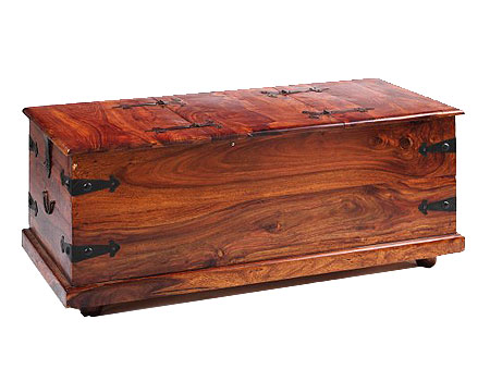 Takhat Style Wooden Blanket Box